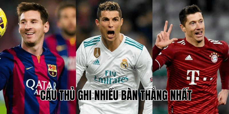 Cầu Thủ Ghi Nhiều Bàn Thắng Nhất