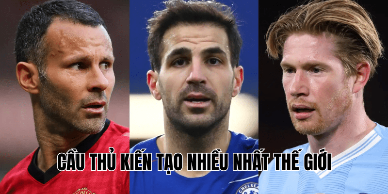 Cầu Thủ Kiến Tạo Nhiều Nhất Thế Giới