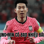 Son Heung Min có bao nhiêu bàn thắng